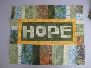 Hope Quilt Block